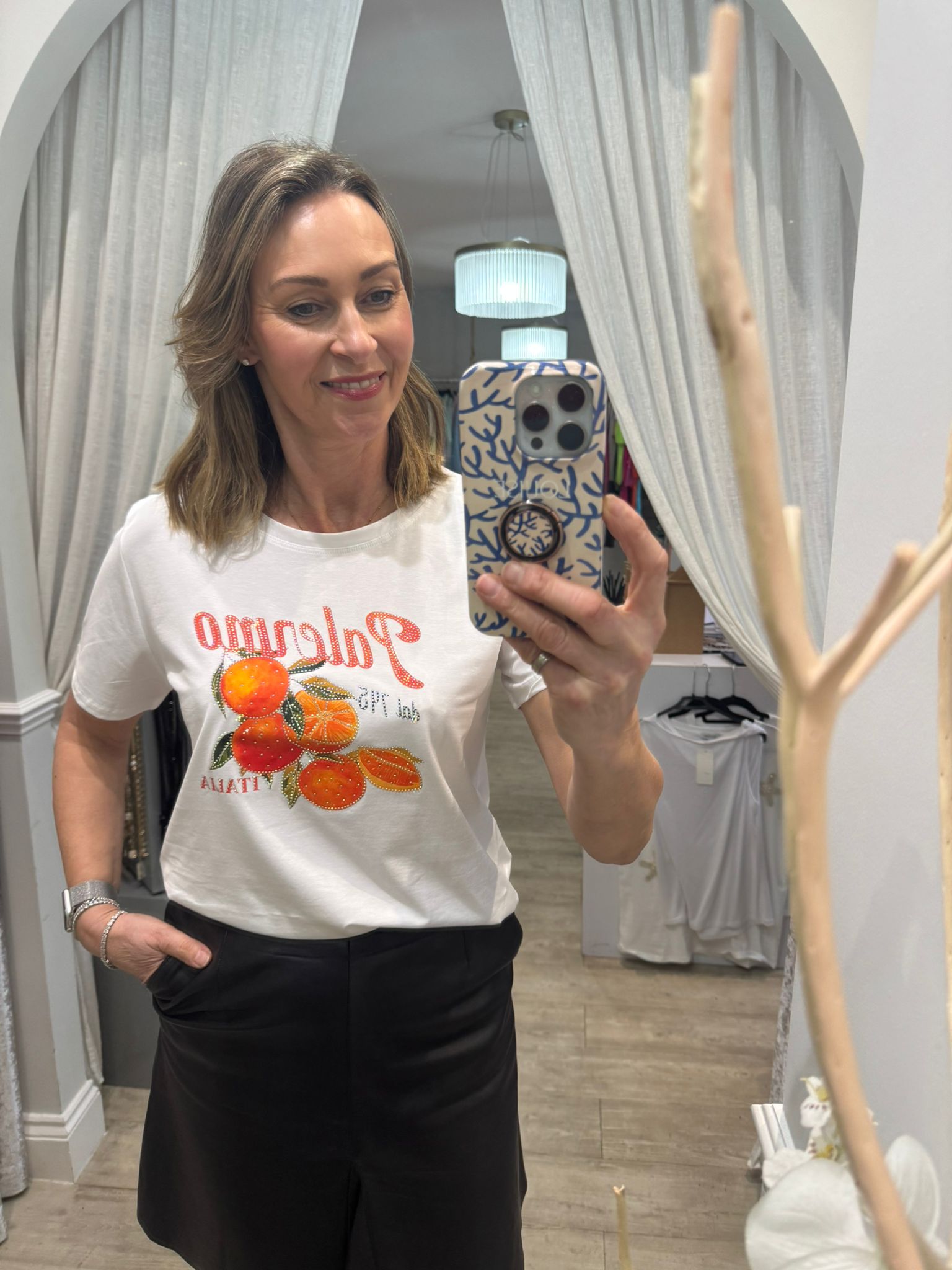 Embellished Fruit T-Shirts