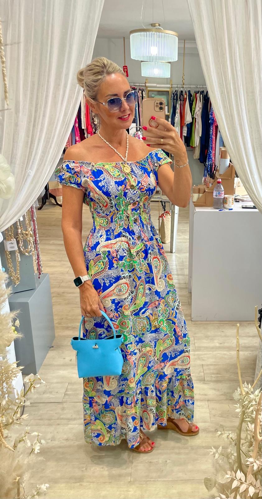 Annabelle Paisley Dress