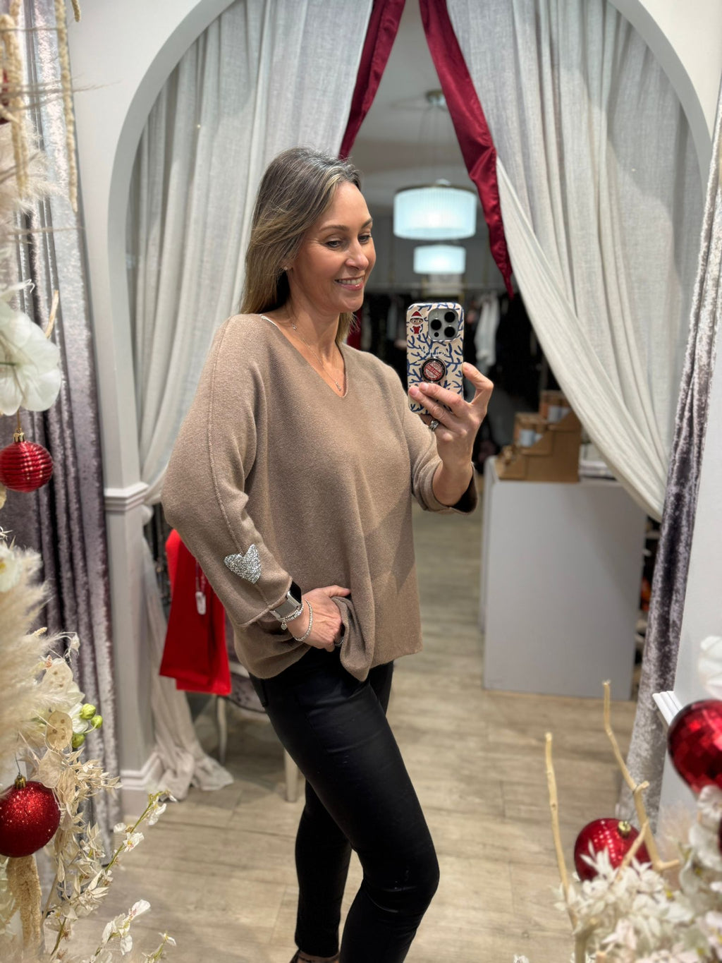 Glitter Heart Jumper