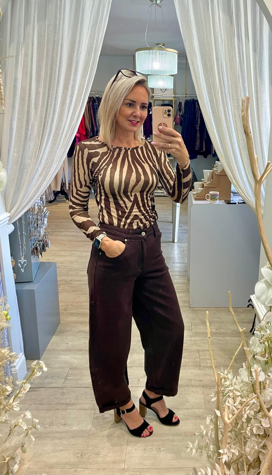 Cashmere Blend Layering Top