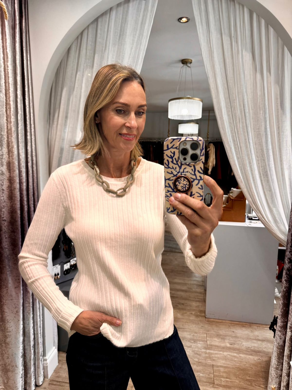 Tammy Ribbed Layering Top