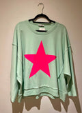 Neon Star Scuba Sweatshirt