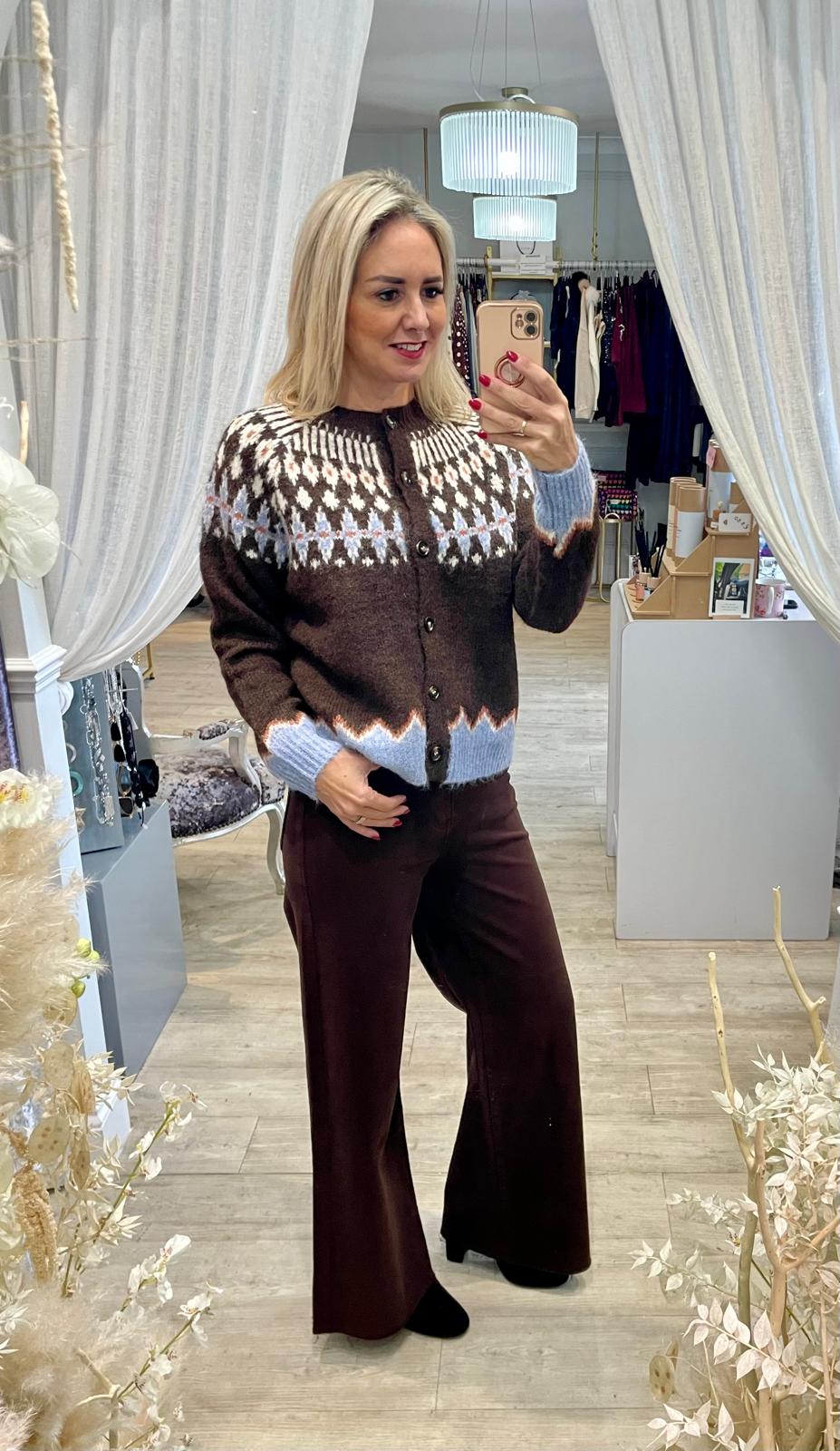 Argyle Cardigan