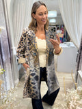 Leopard Duster Coat