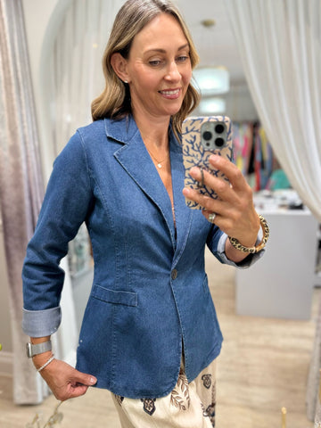 Denim Blazer