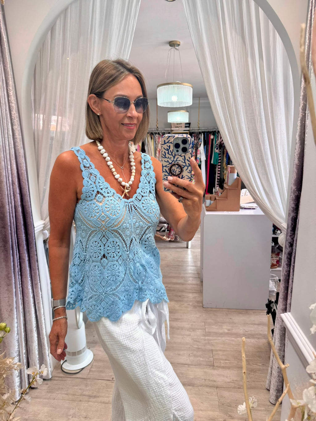 Grace Crochet Top