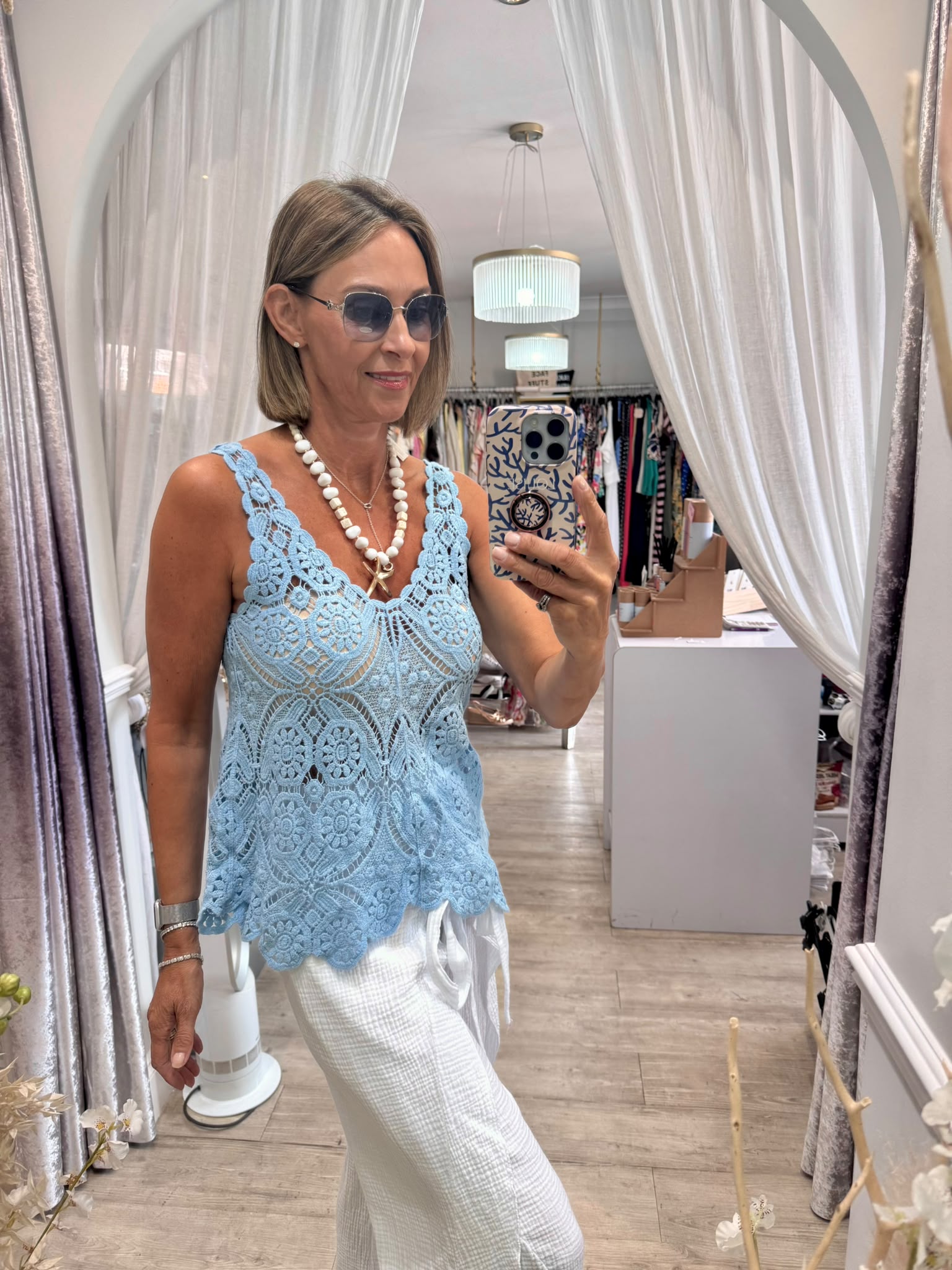 Grace Crochet Top