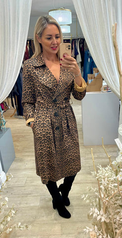 Leopard Suedette Mac