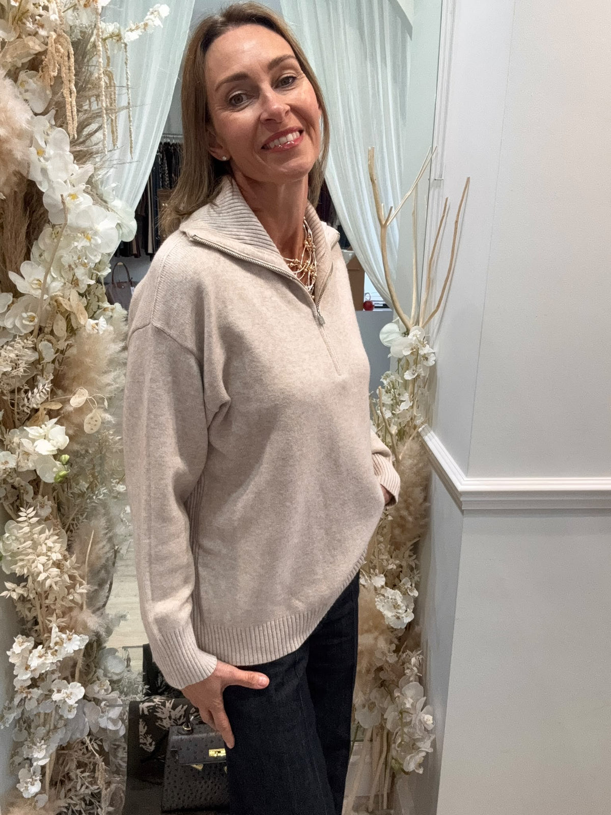 Half Zip Jumper