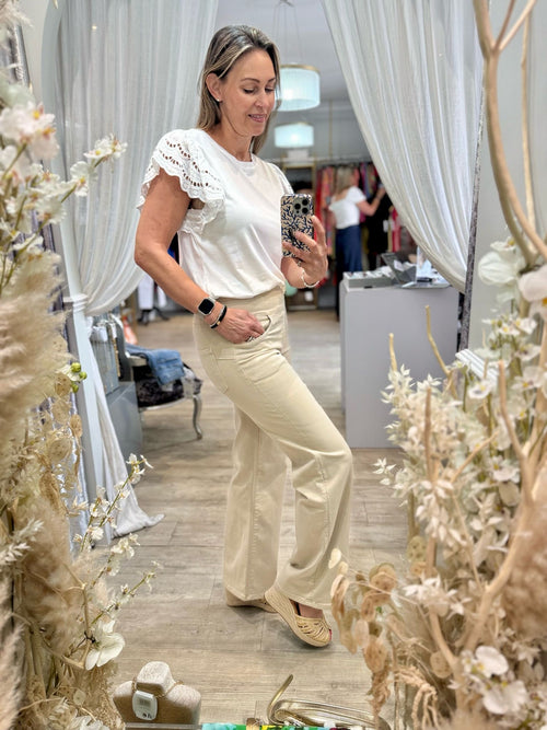 Stretch Waist Jeans