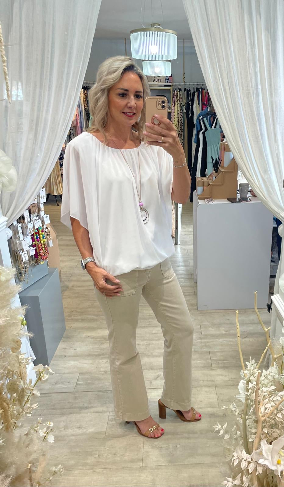 Lucinda Necklace Top
