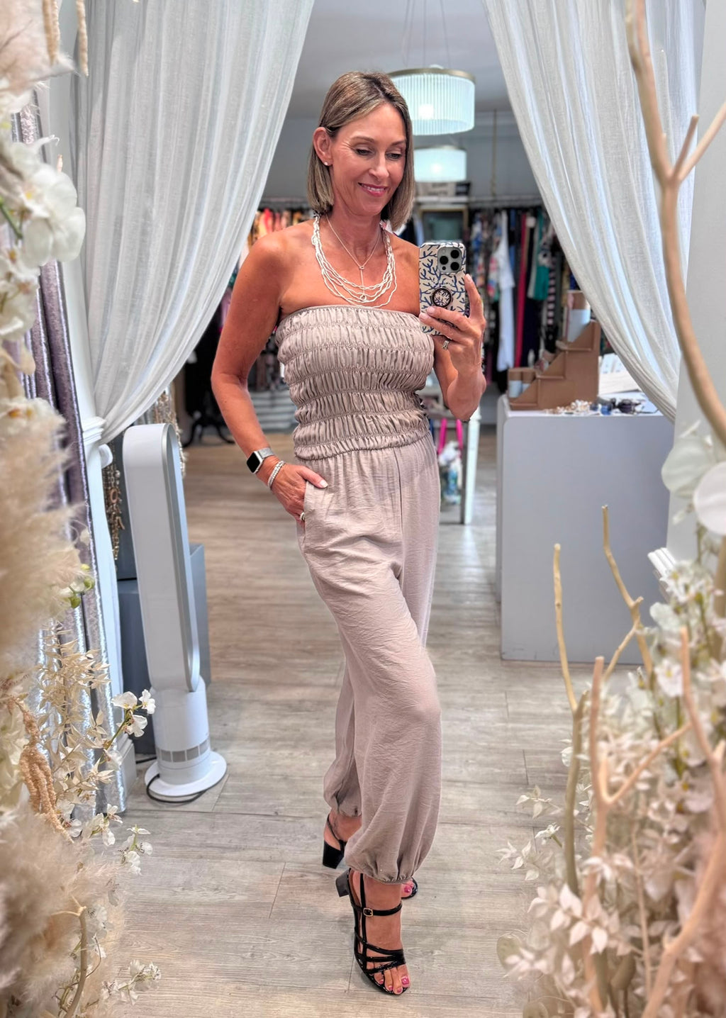 Emma Bandeau Jumpsuit