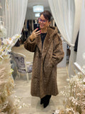 Luxury Faux Fur Hooded Coat 01