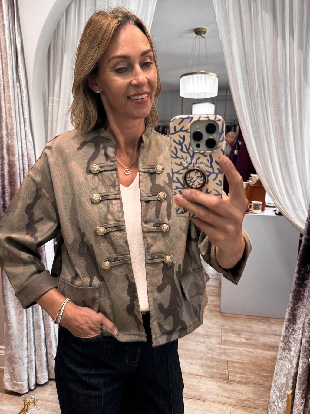 Camo Military Jacket
