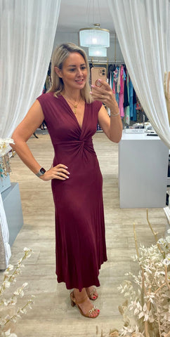 Twist Front Dress