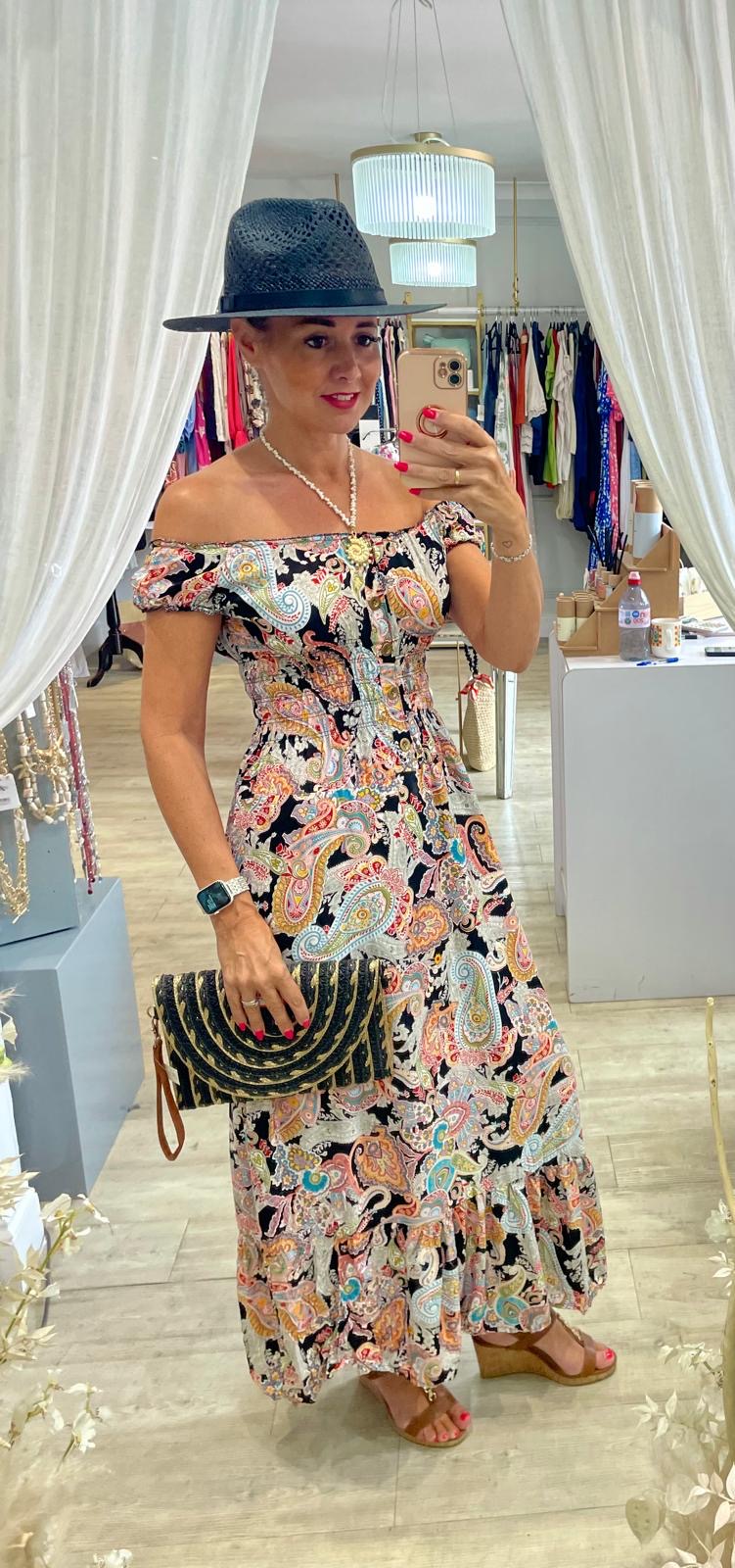 Annabelle Paisley Dress