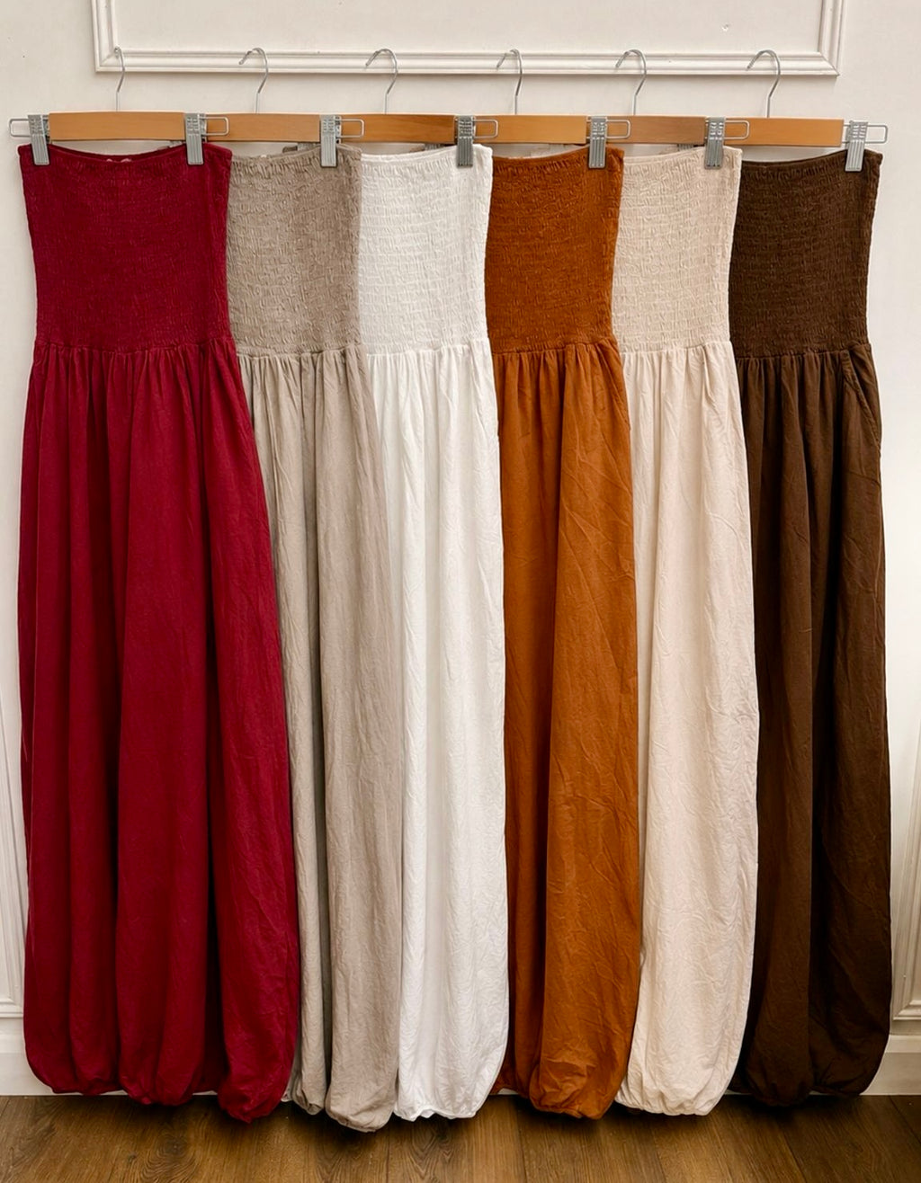 Tara Shirred Harem Jumpsuit - Pre Order