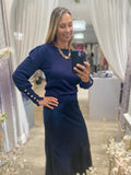 Button Sleeve jumper