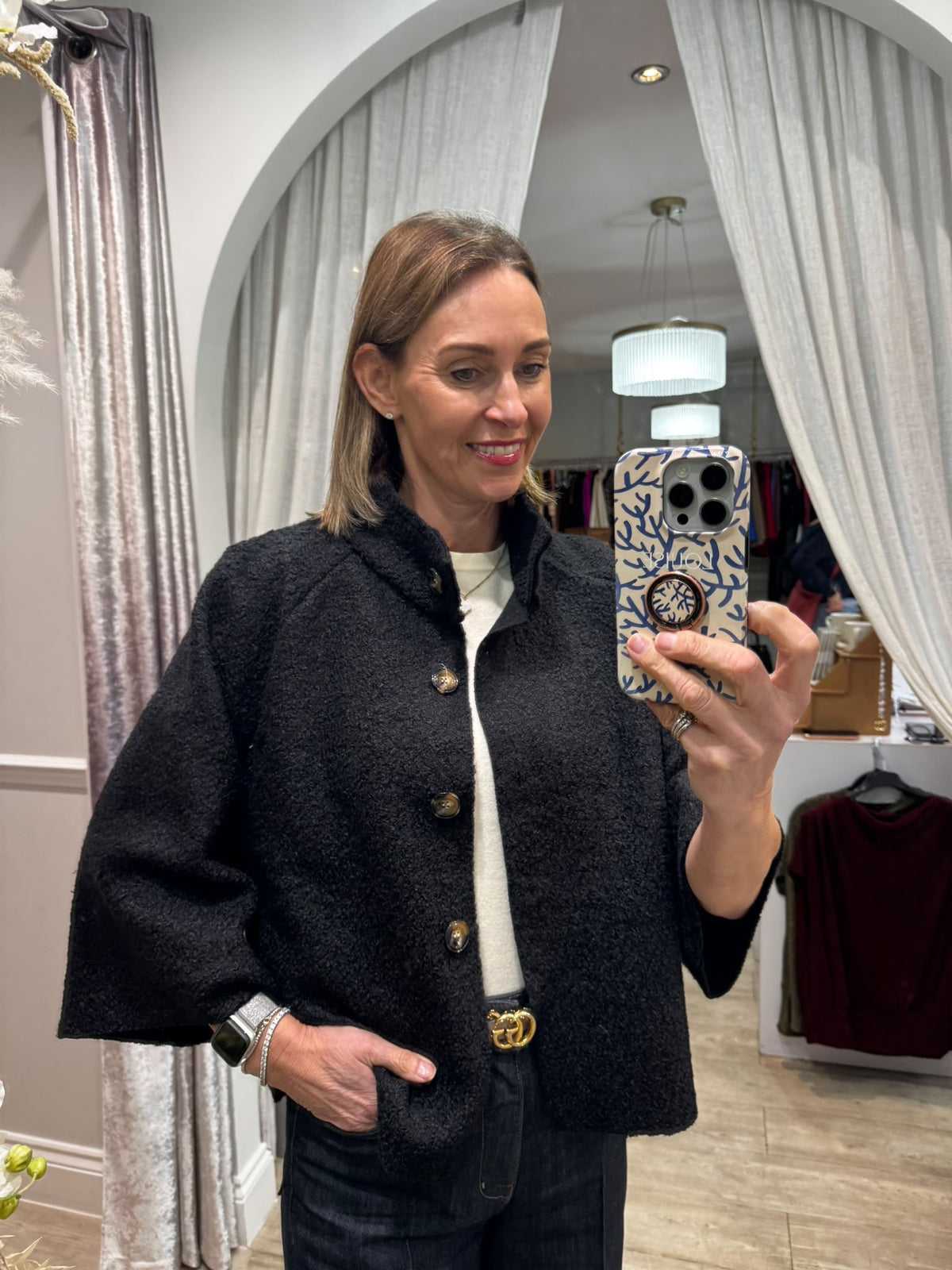 Sadie Cape Style Jacket