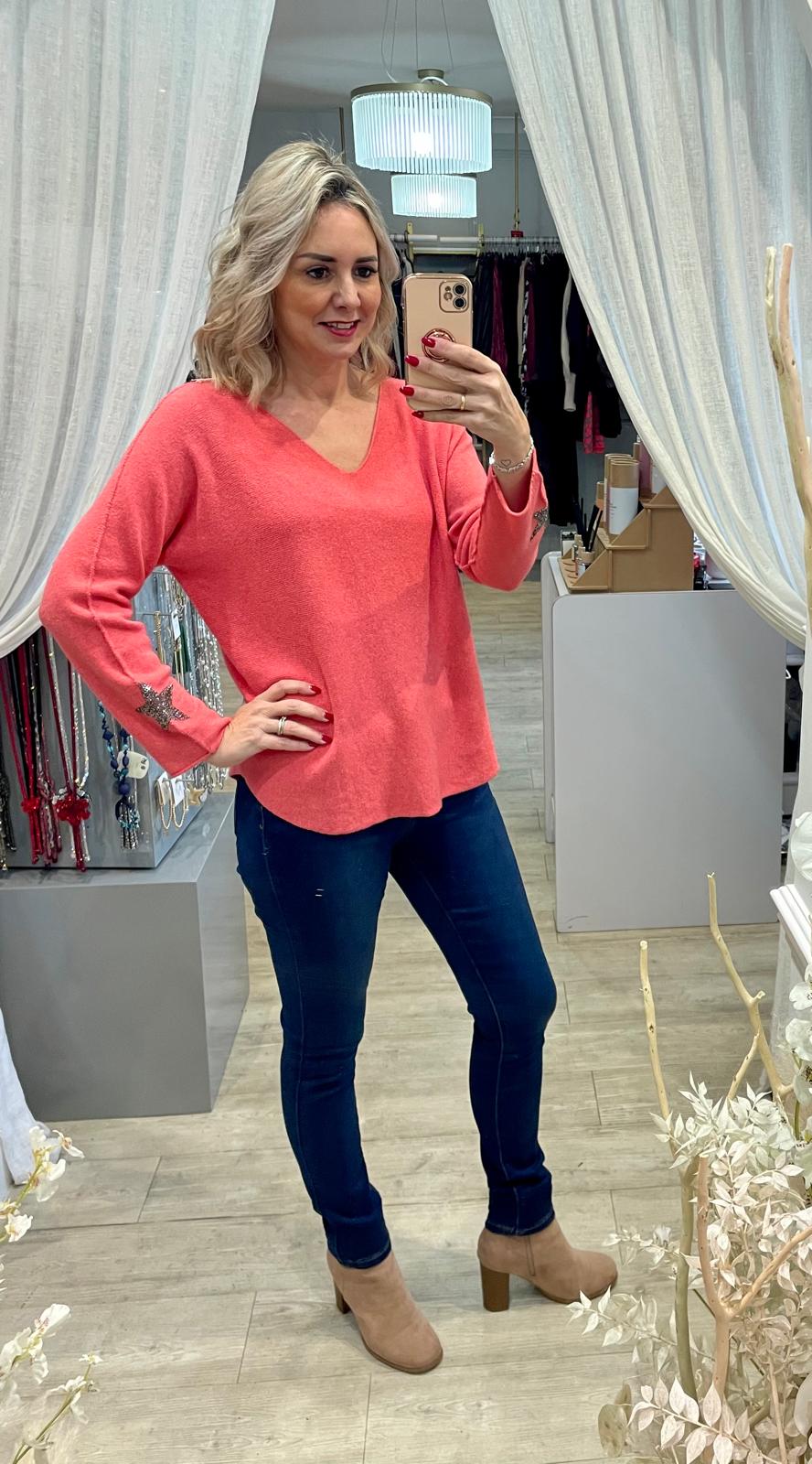 Glitter Star Jumper