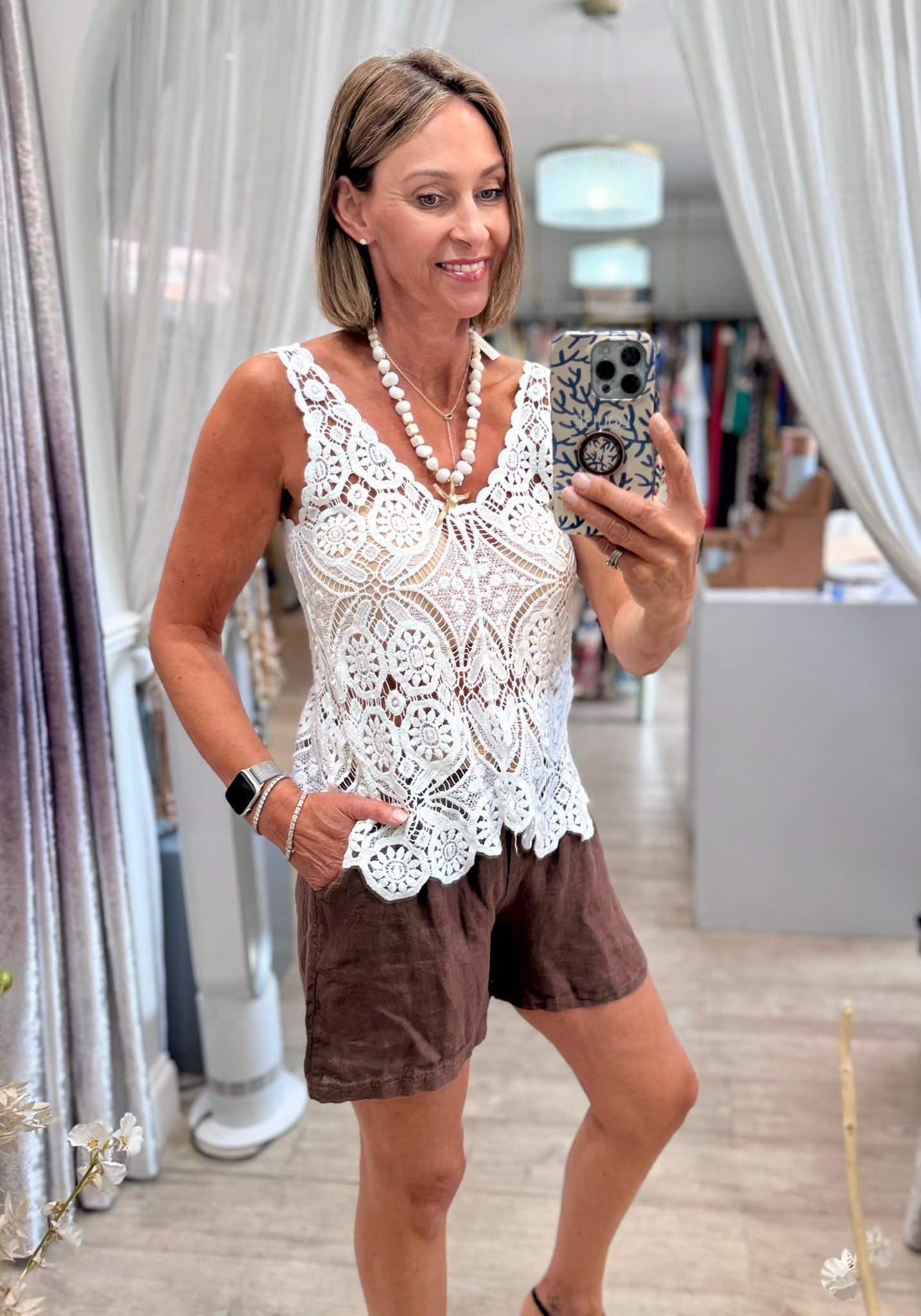 Grace Crochet Top