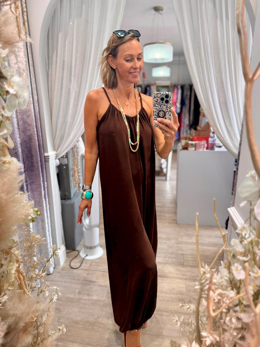 Matilda Plain Harem Jumpsuit