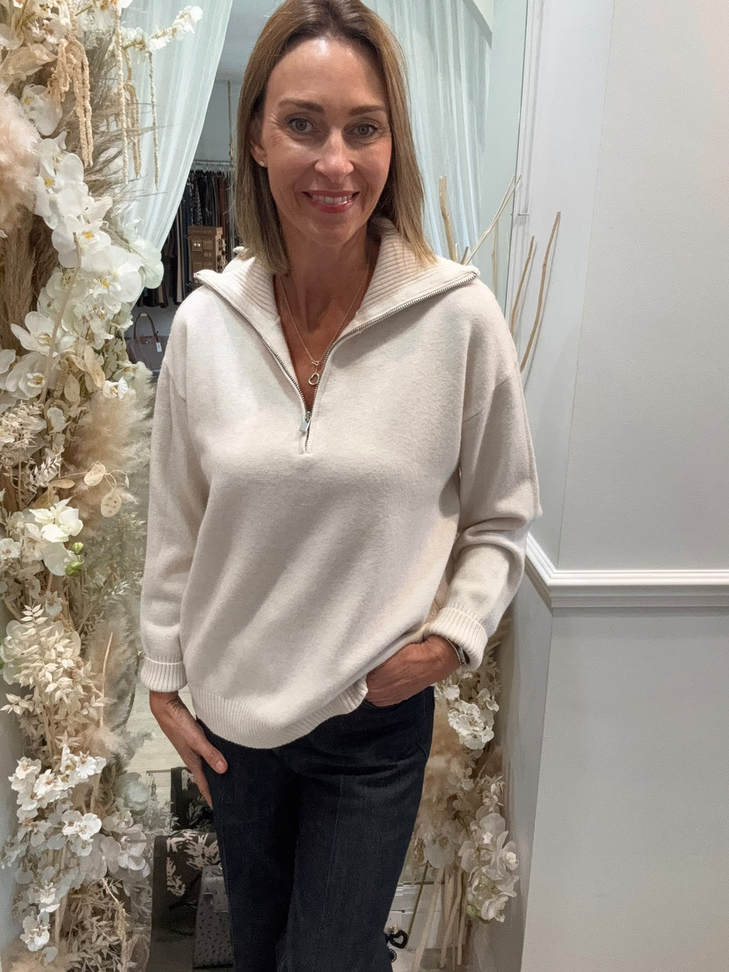 Half Zip Jumper