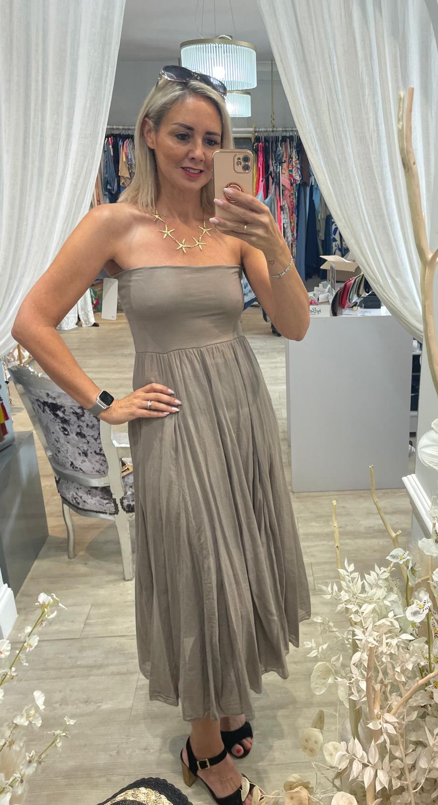 Maxi Skirt/Bandeau Dress
