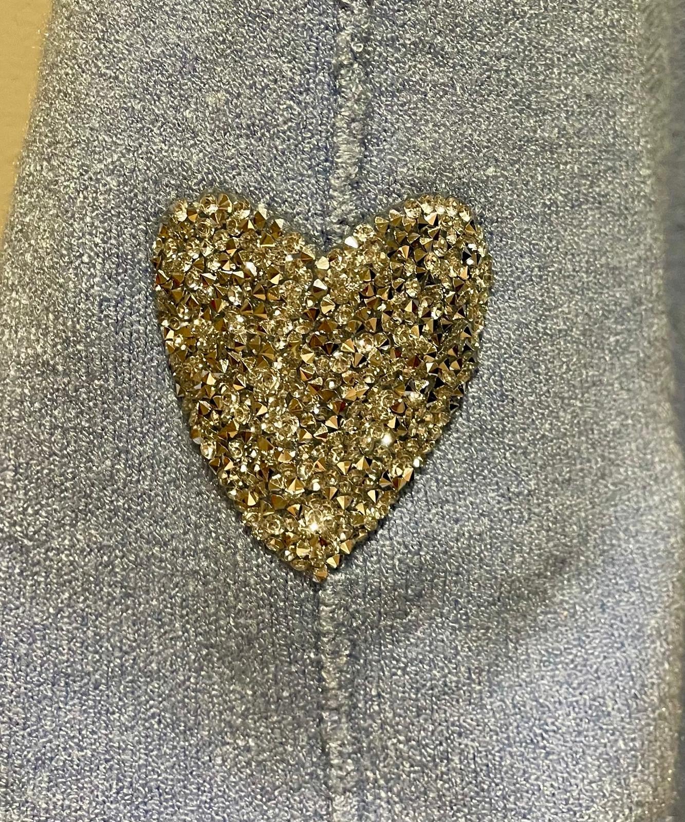 Glitter Heart Jumper