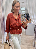 Brooke Linen Shirt Jacket