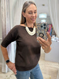 Imogen Short Sleeve Jumper