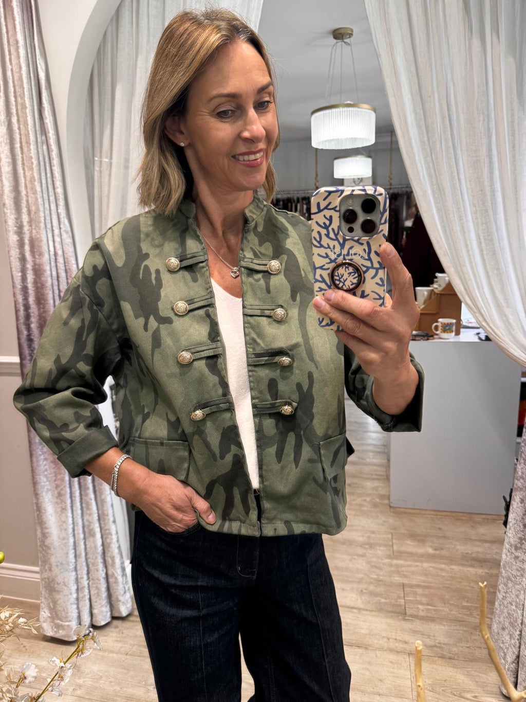 Camo Military Jacket