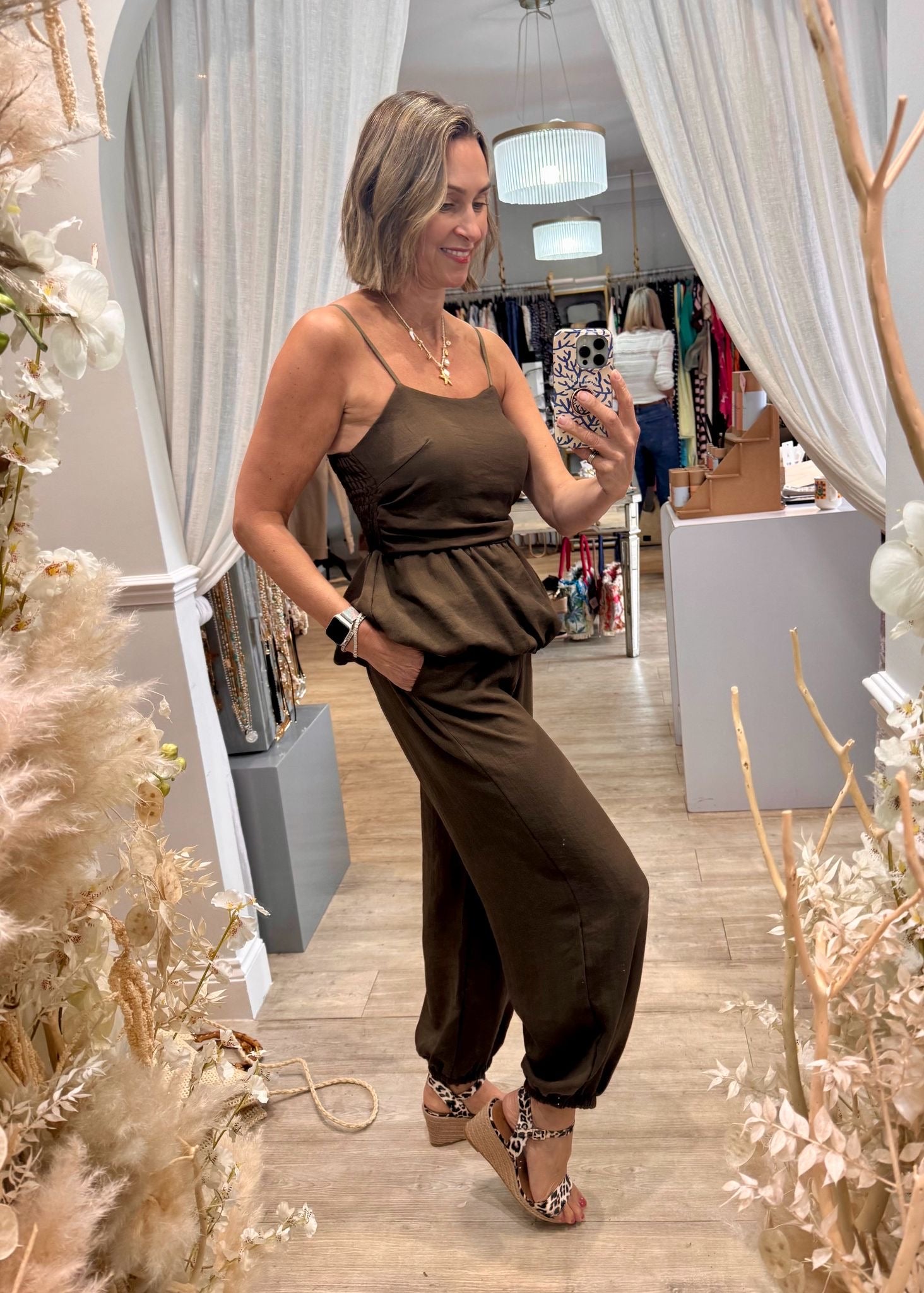 Tyler Linen Look Co-ord
