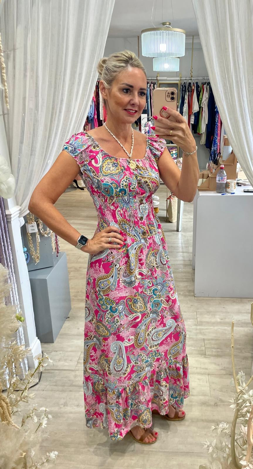 Annabelle Paisley Dress