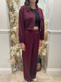 Zip Up Leisure Suit