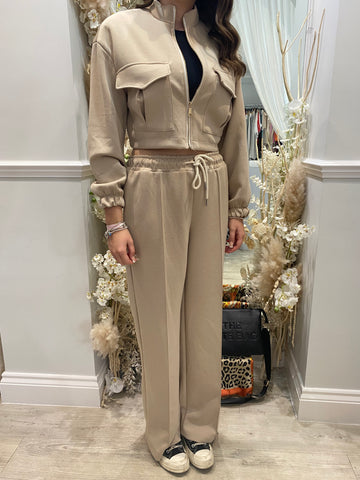 Zip Up Leisure Suit