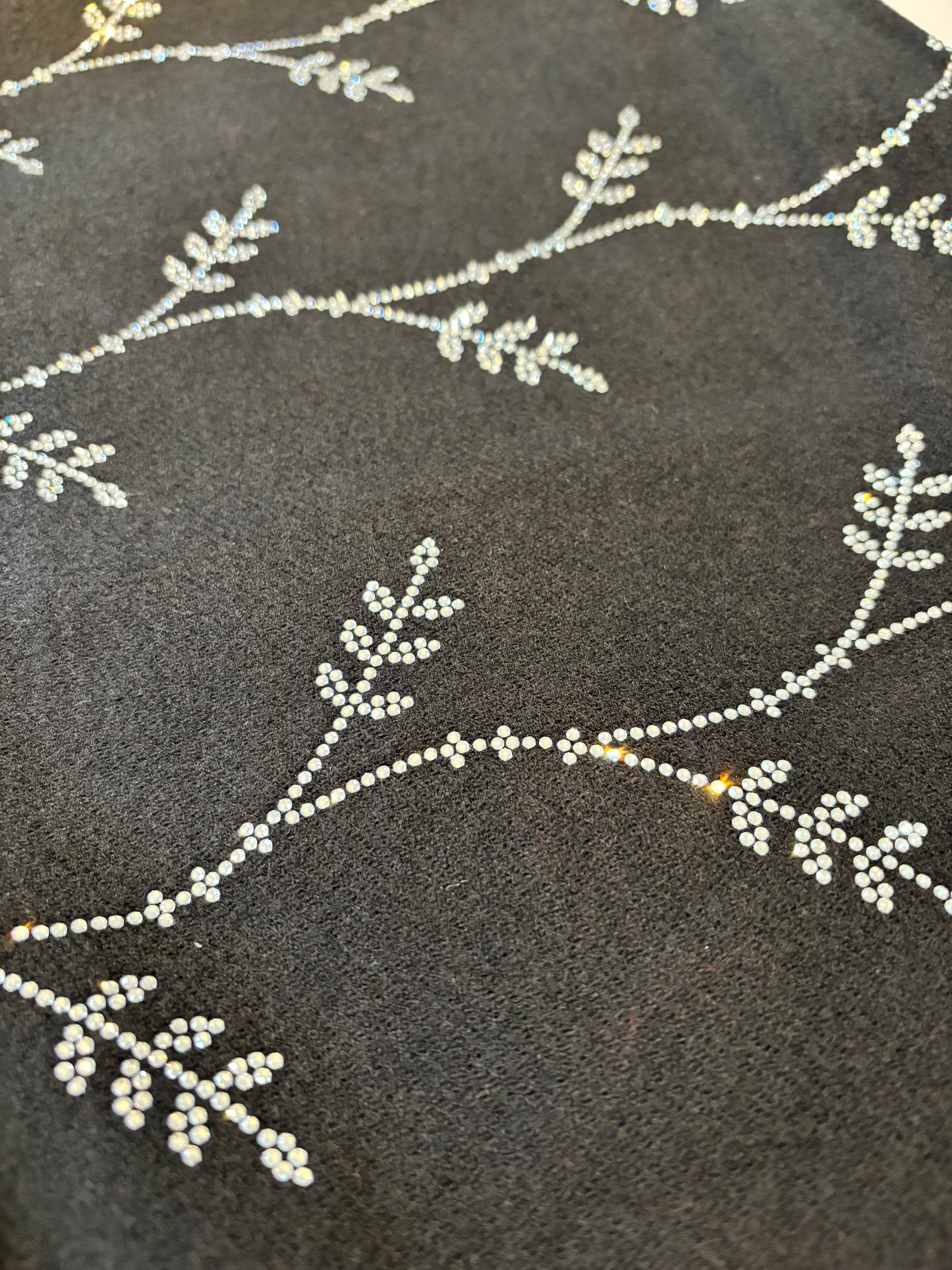 Crystal Leaves Scarf