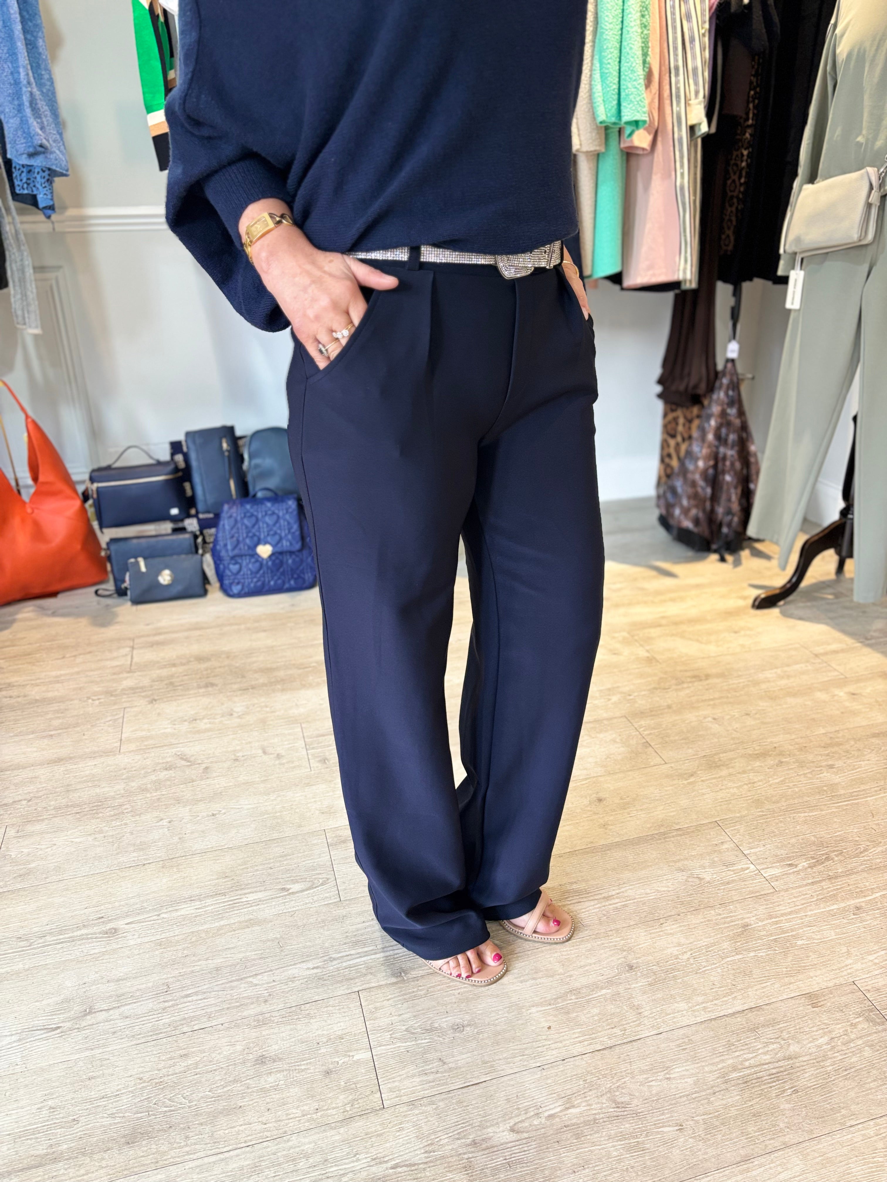 Scuba Straight Leg Trousers