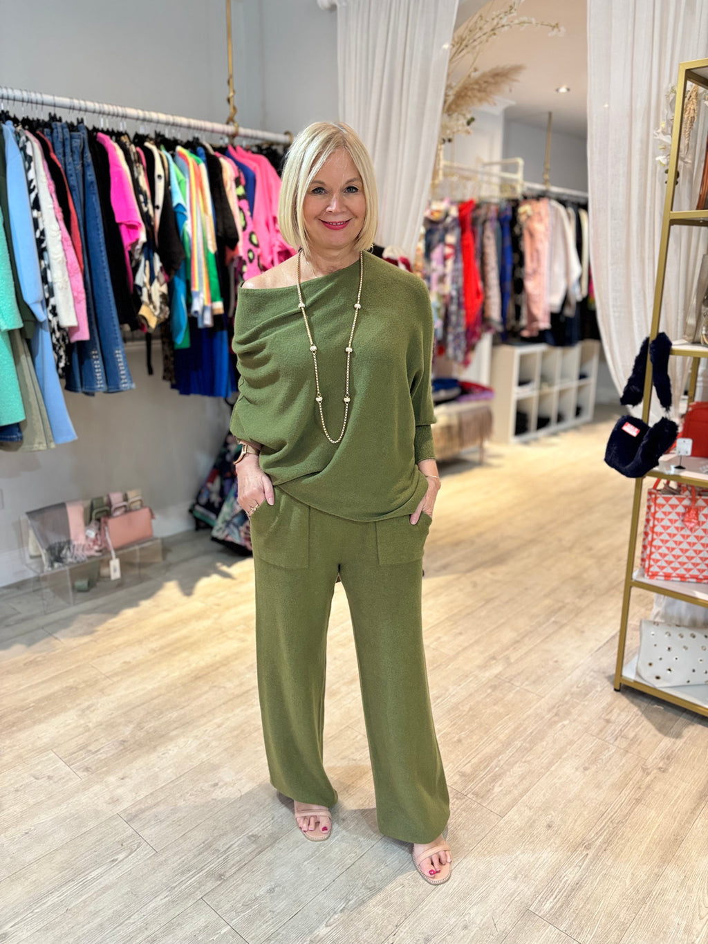 Carmel Italian Knit Trousers