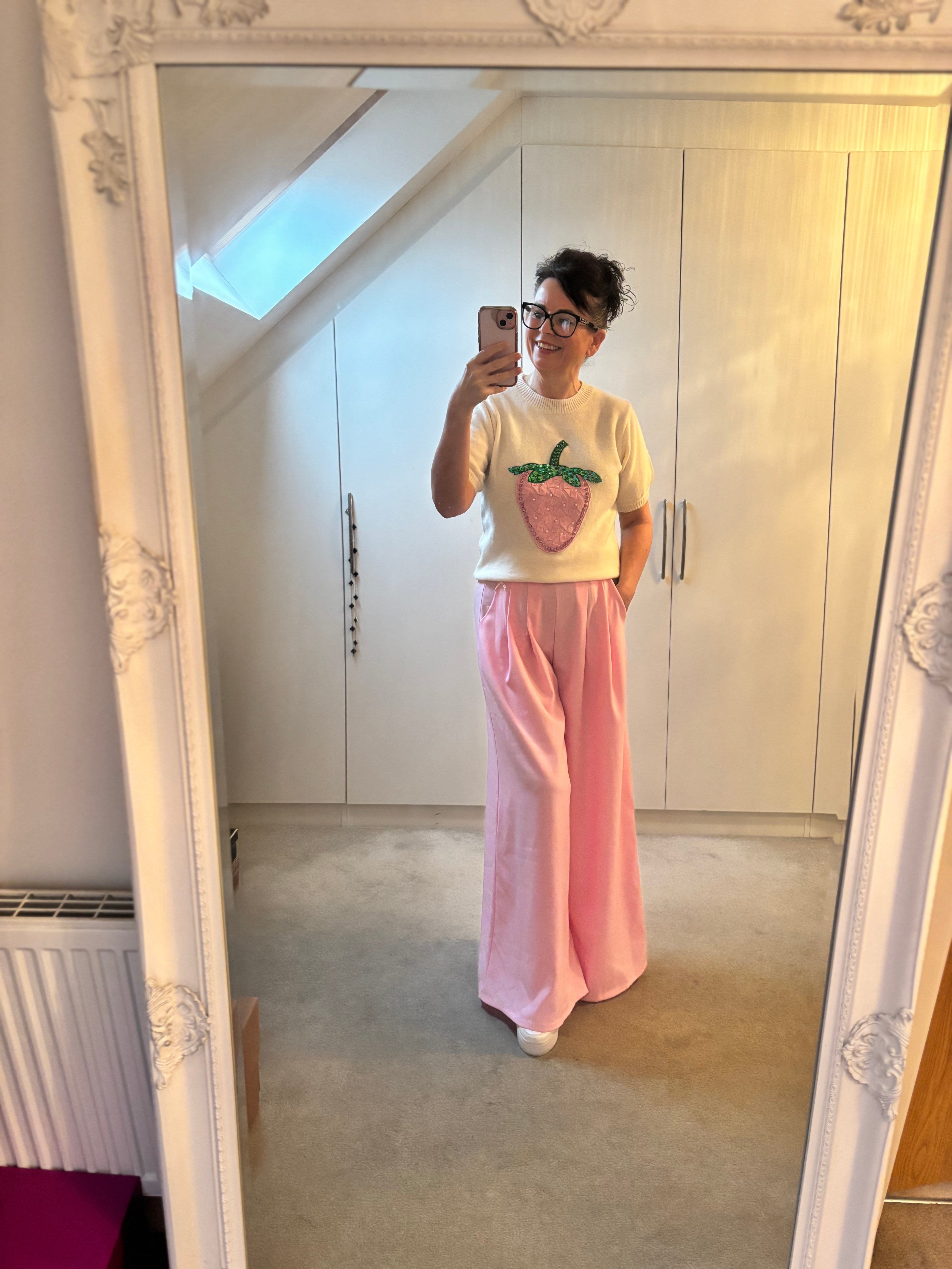 Belted Palazzo Trousers