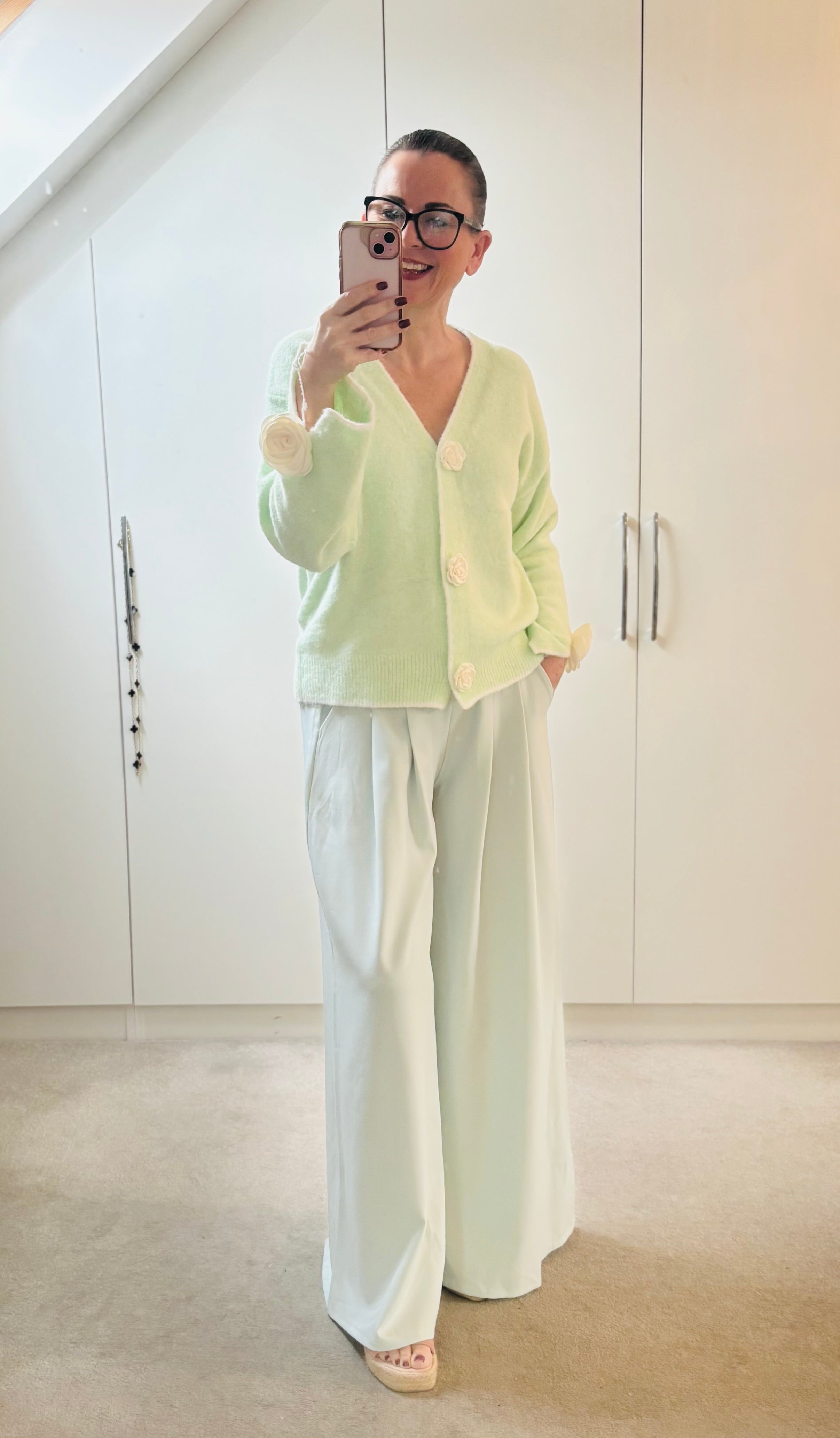 Belted Palazzo Trousers