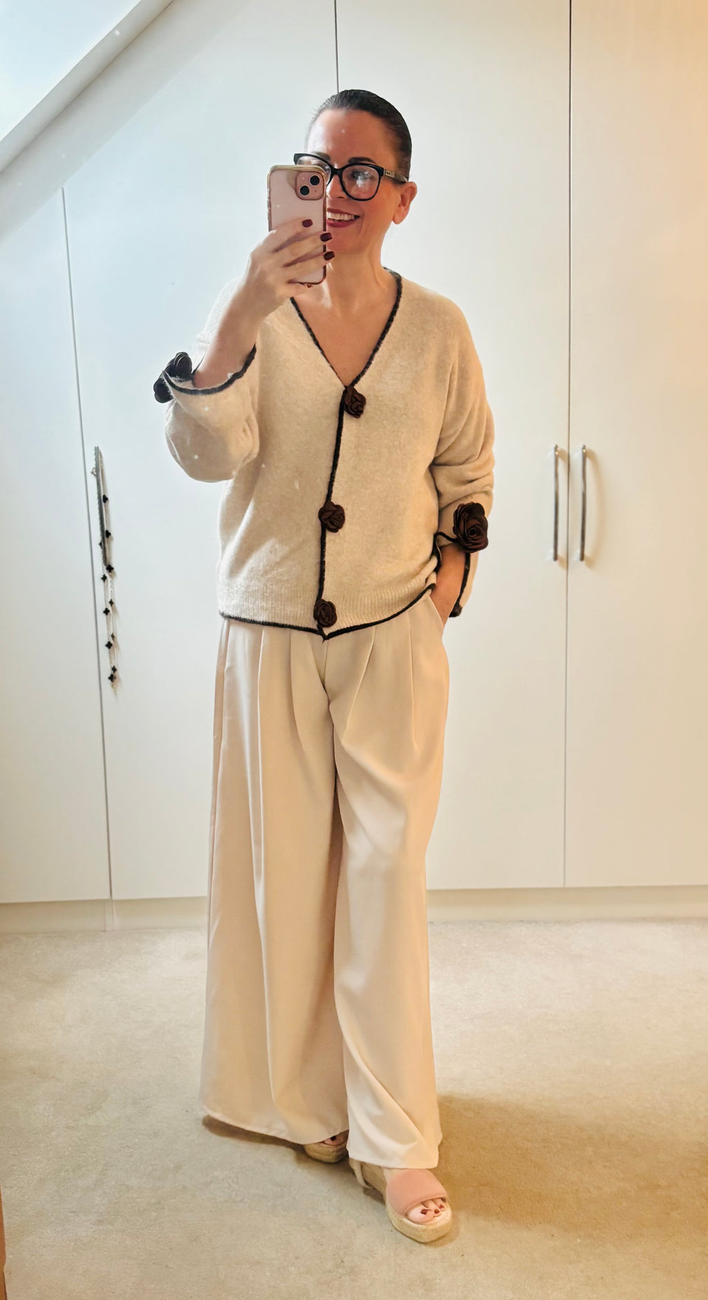Belted Palazzo Trousers