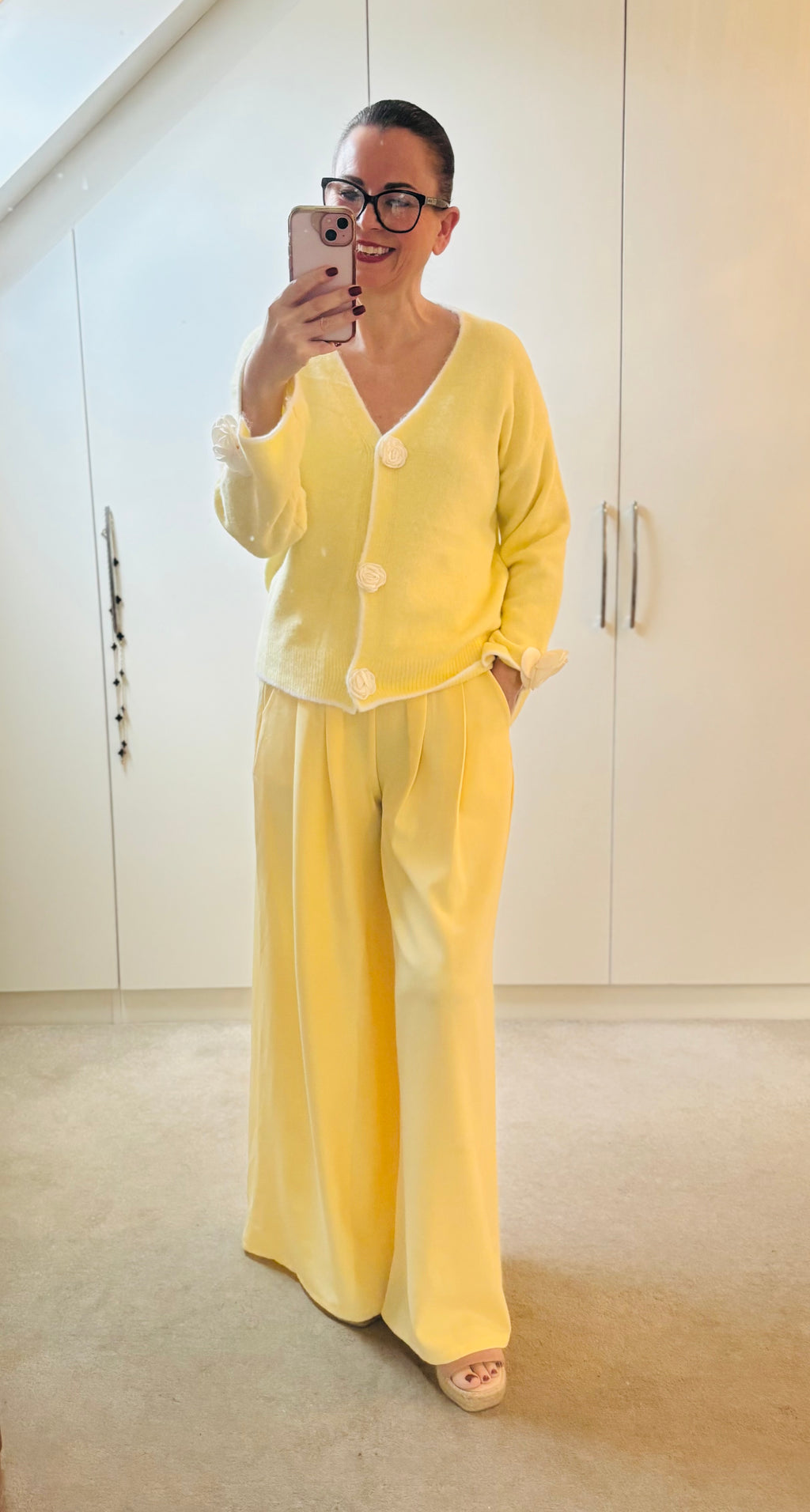 Belted Palazzo Trousers