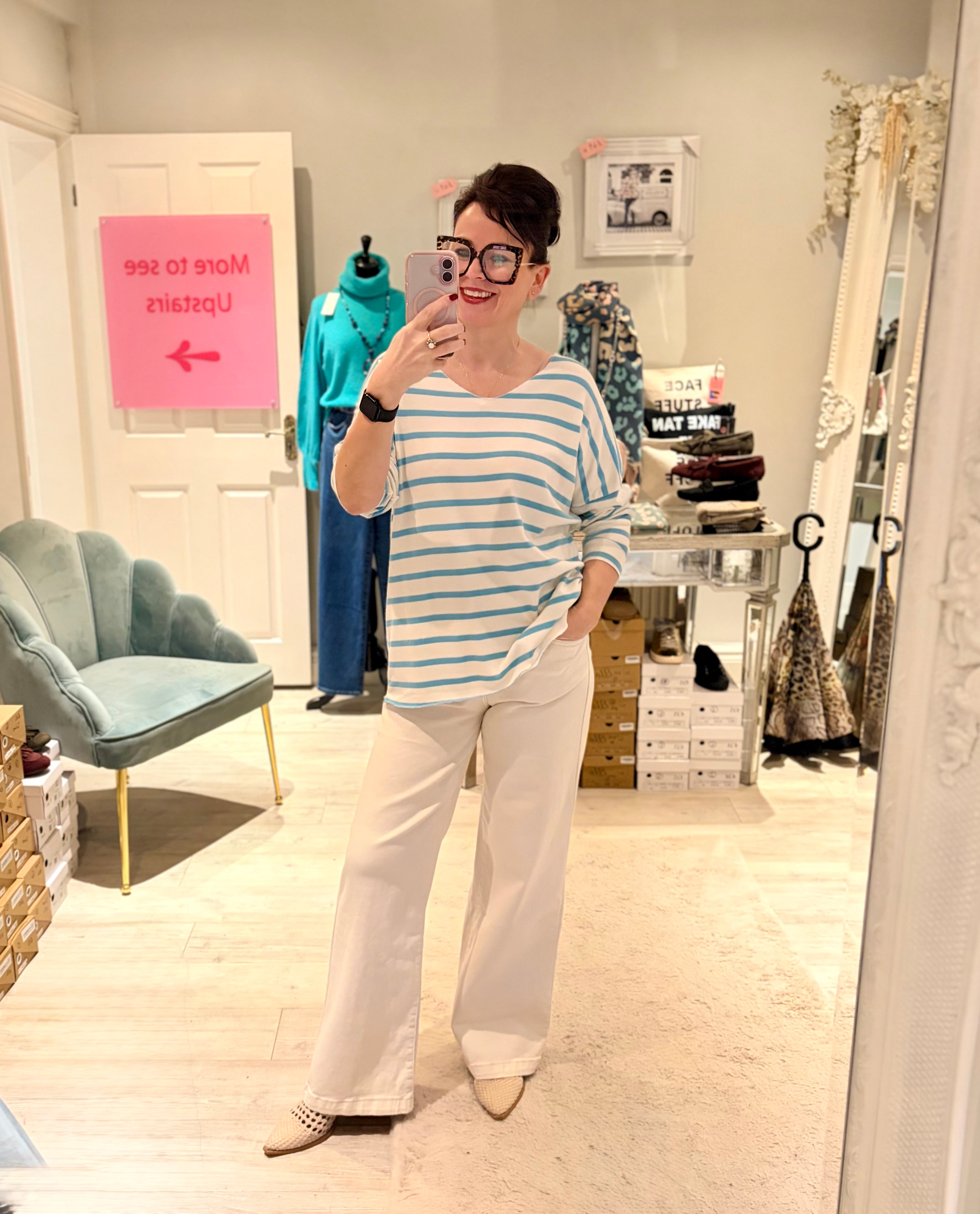 Jacqueline Stripe Top