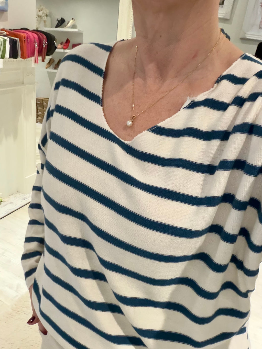 Jacqueline Stripe Top