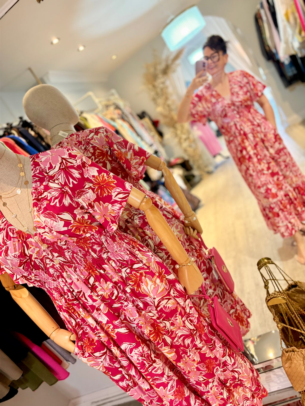 Lillianna Button Dress