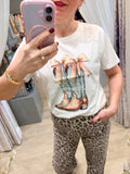 Embellished Cowboy Boots T