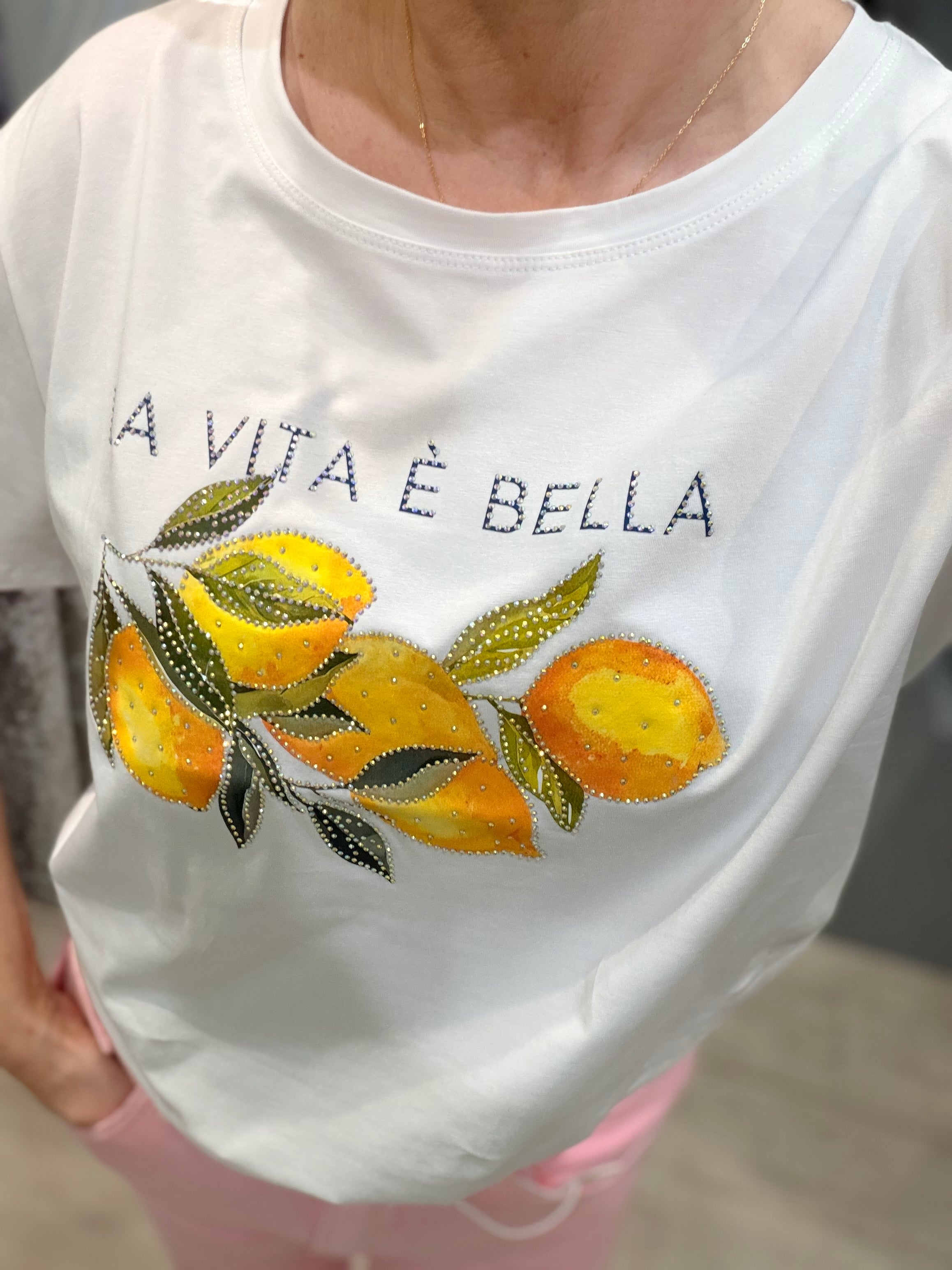 Embellished Fruit T-Shirts