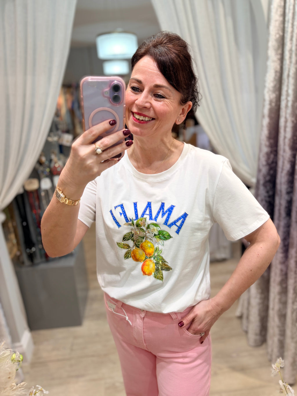 Embellished Fruit T-Shirts