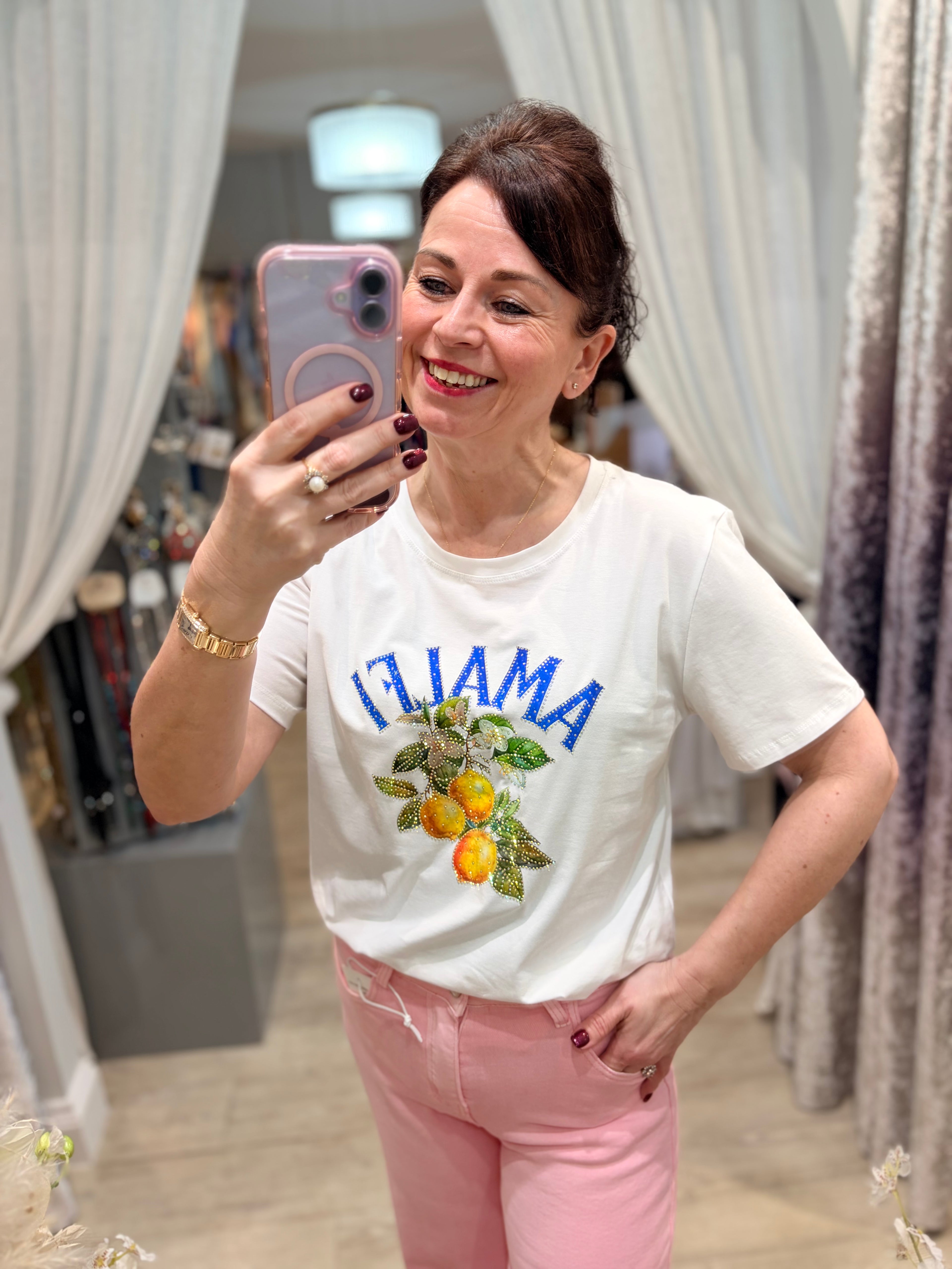 Embellished Fruit T-Shirts